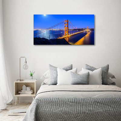 Print on acrylic San Francisco bridge