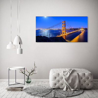 Print on acrylic San Francisco bridge