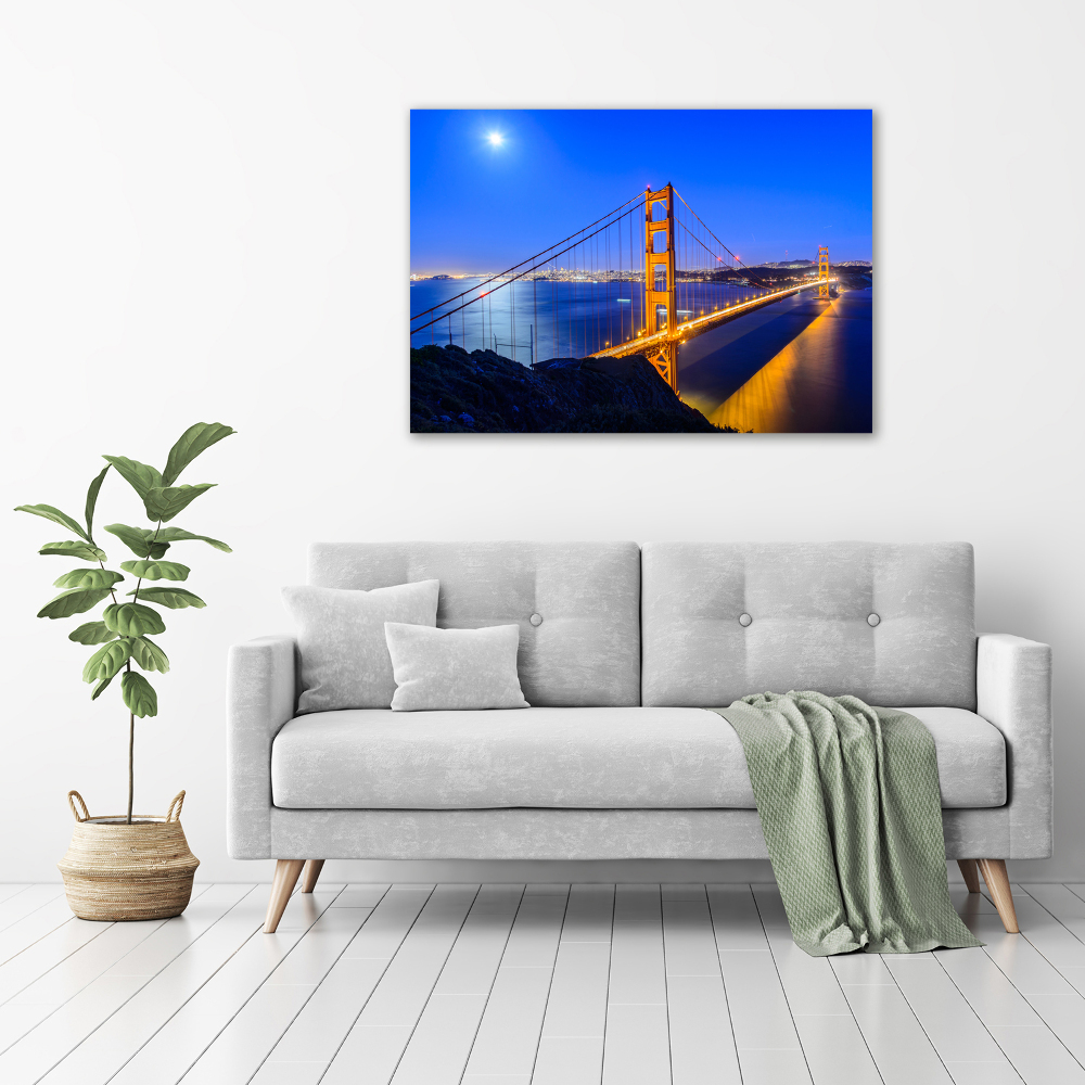 Print on acrylic San Francisco bridge