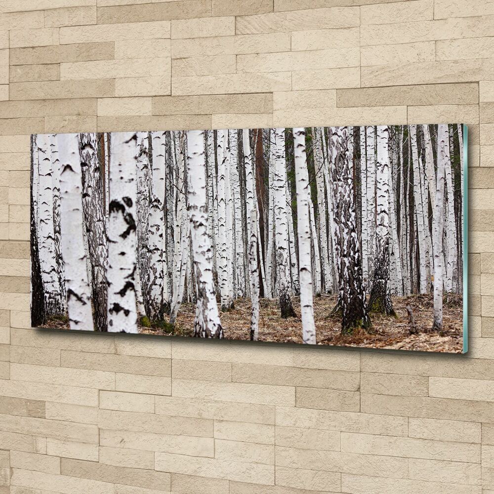 Wall art acrylic Birch