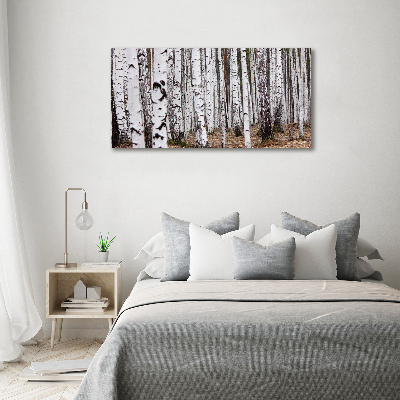 Wall art acrylic Birch