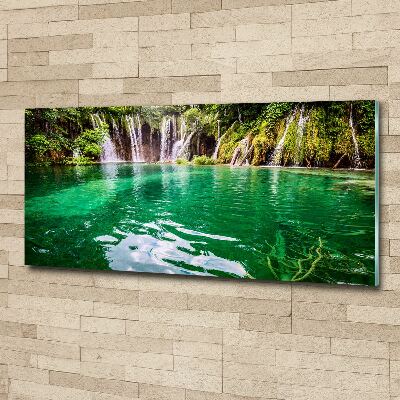 Acrylic print Plitwickie Lake