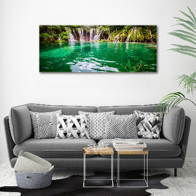 Acrylic print Plitwickie Lake