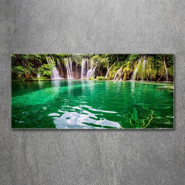 Acrylic print Plitwickie Lake