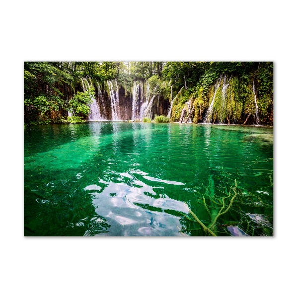 Acrylic print Plitwickie Lake