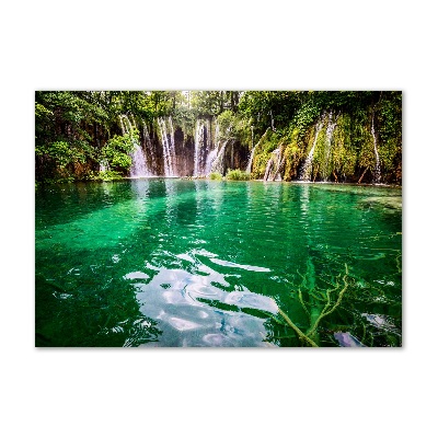 Acrylic print Plitwickie Lake