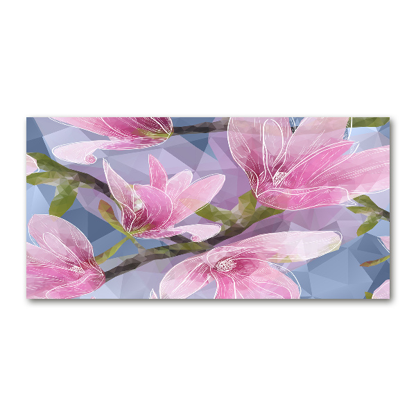 Print on acrylic Pink magnolia