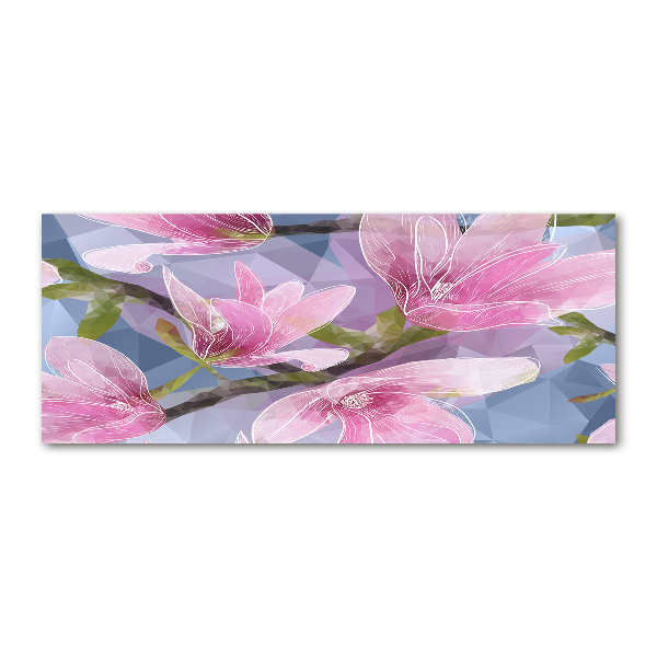 Print on acrylic Pink magnolia