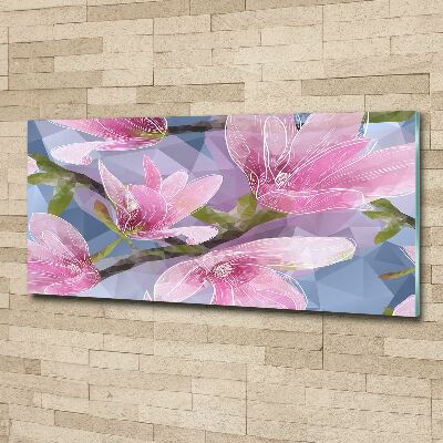 Print on acrylic Pink magnolia