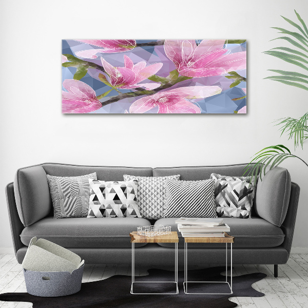 Print on acrylic Pink magnolia