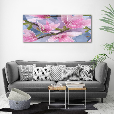 Print on acrylic Pink magnolia