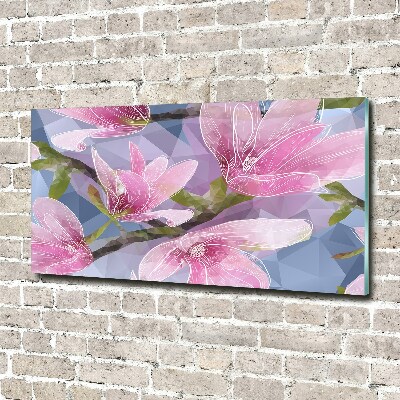 Print on acrylic Pink magnolia