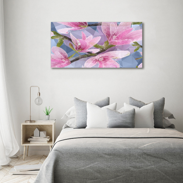 Print on acrylic Pink magnolia