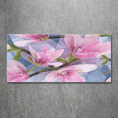 Print on acrylic Pink magnolia