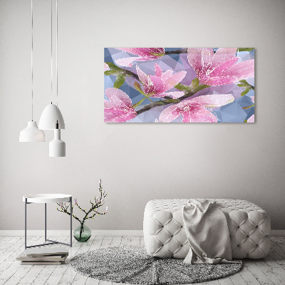 Print on acrylic Pink magnolia