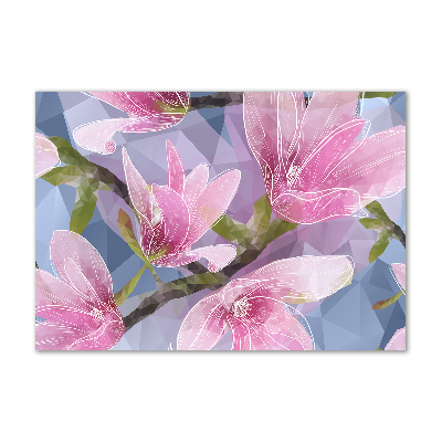 Print on acrylic Pink magnolia