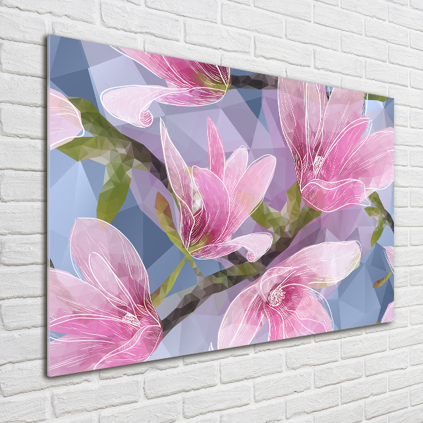 Print on acrylic Pink magnolia