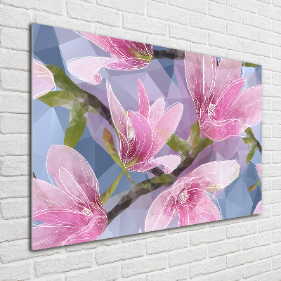 Print on acrylic Pink magnolia