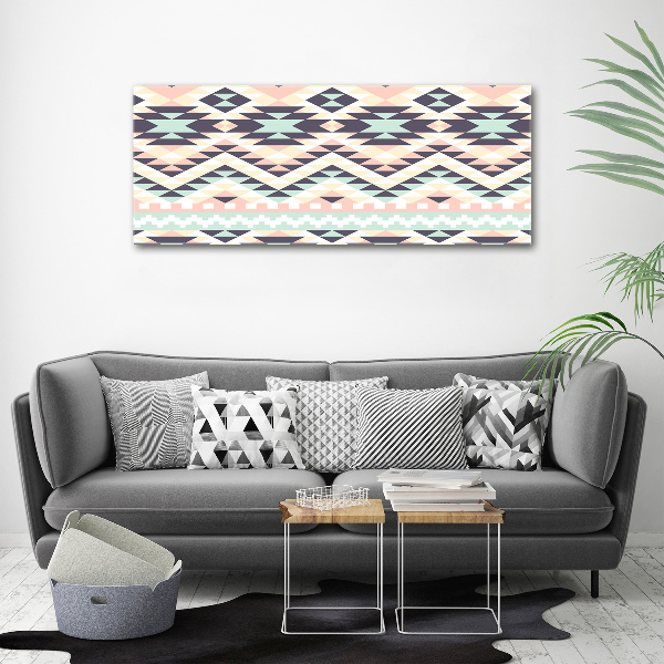 Acrylic wall art Ethnic background