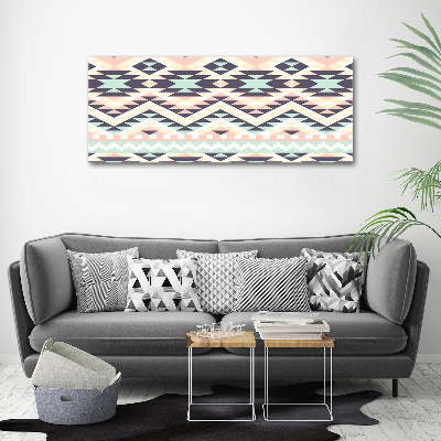 Acrylic wall art Ethnic background