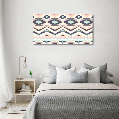 Acrylic wall art Ethnic background