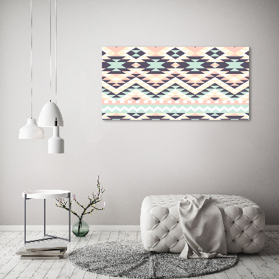 Acrylic wall art Ethnic background