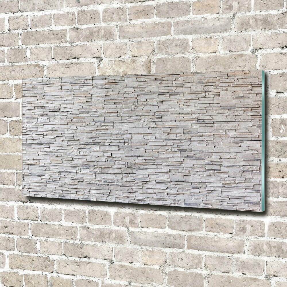 Wall art acrylic Stone wall