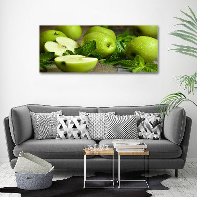 Wall art acrylic Green apples