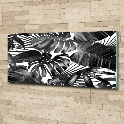 Print on acrylic Tropical leaves