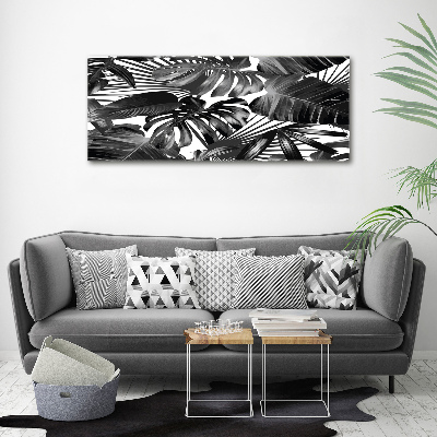 Print on acrylic Tropical leaves