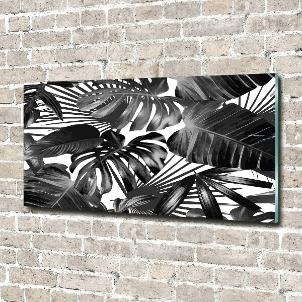 Print on acrylic Tropical leaves