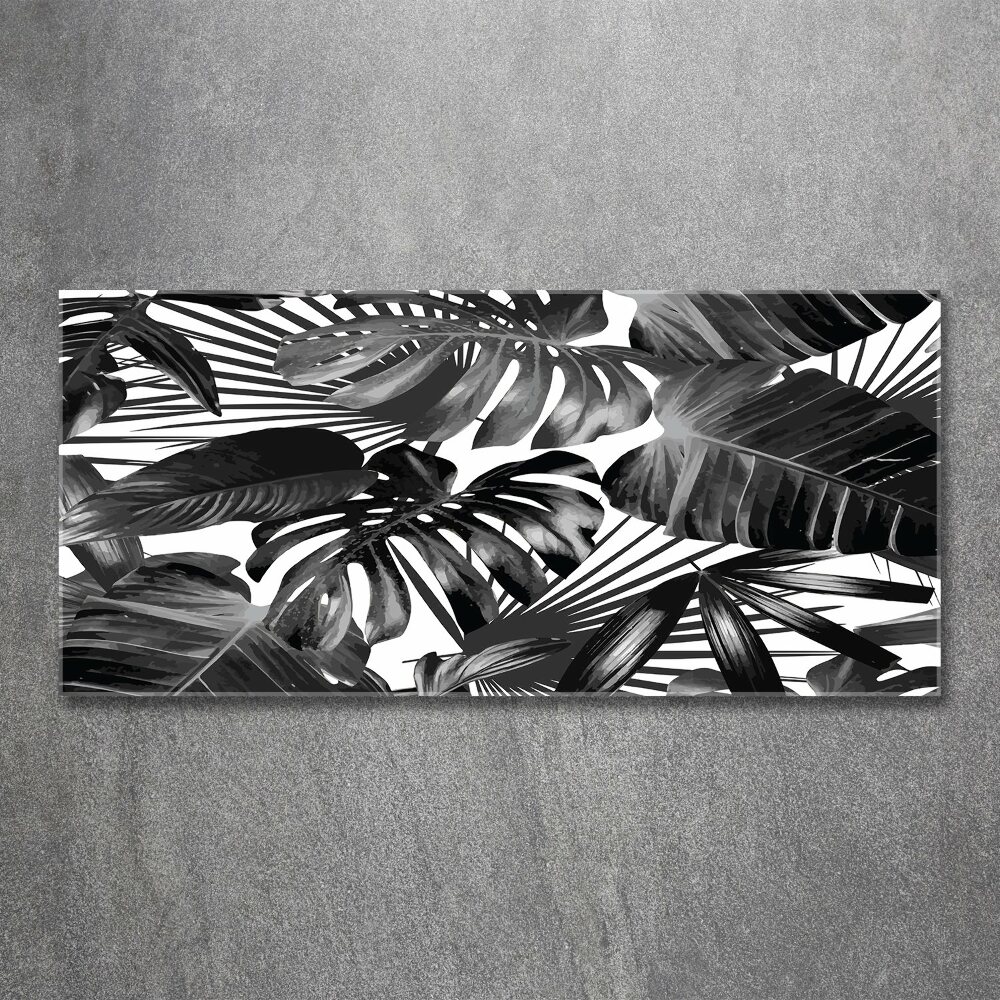 Print on acrylic Tropical leaves