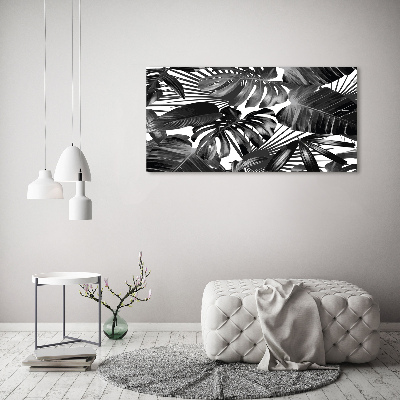 Print on acrylic Tropical leaves