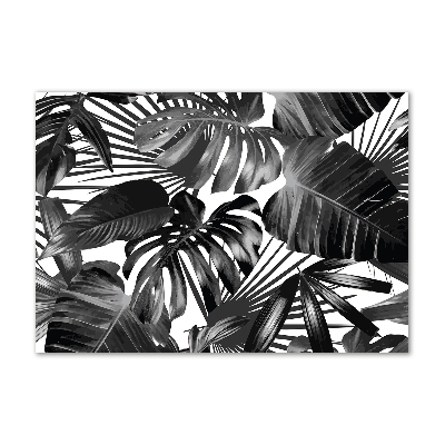 Print on acrylic Tropical leaves