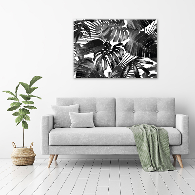 Print on acrylic Tropical leaves