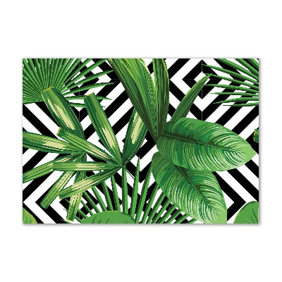 Print on acrylic Tropical leaves