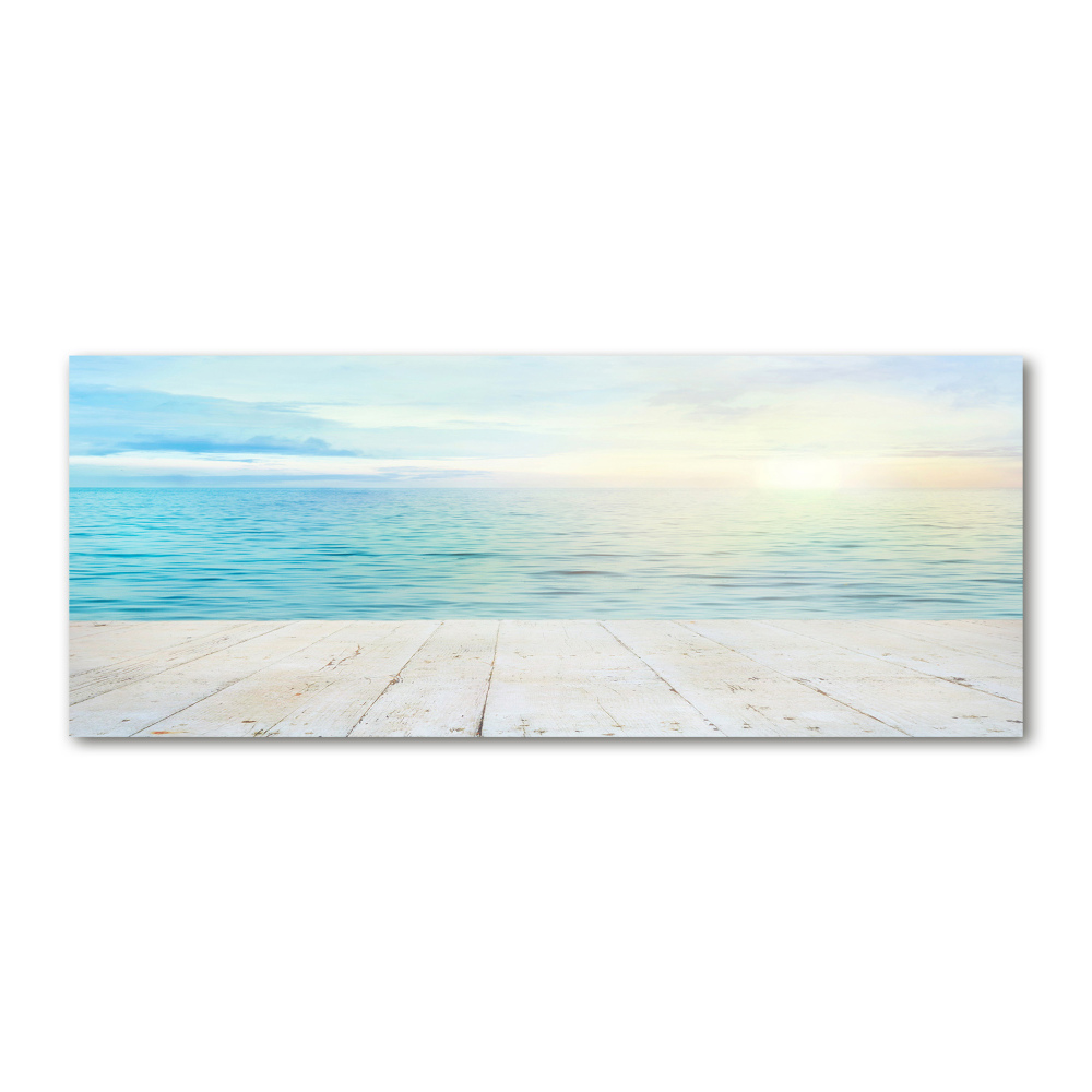 Glass acrylic wall art Sea