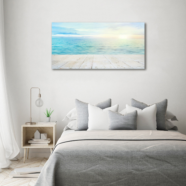 Glass acrylic wall art Sea