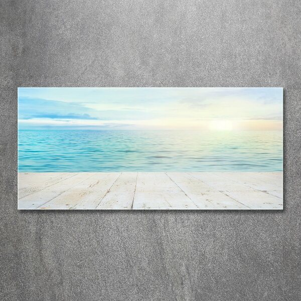 Glass acrylic wall art Sea