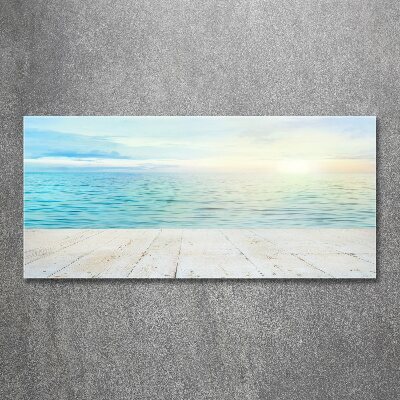 Glass acrylic wall art Sea