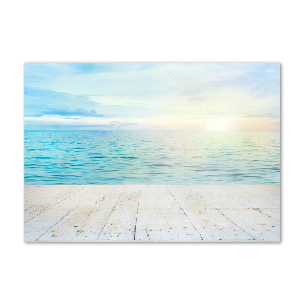 Glass acrylic wall art Sea