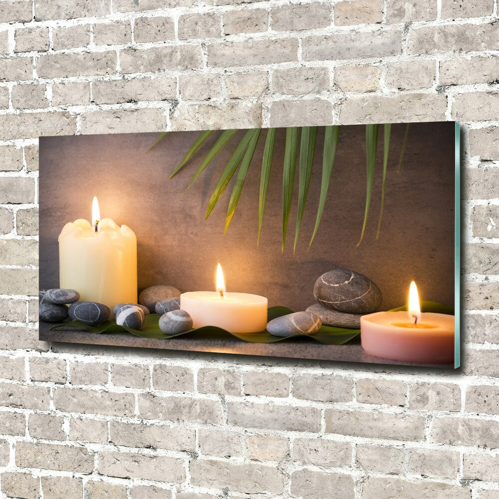 Print on acrylic Burning candles