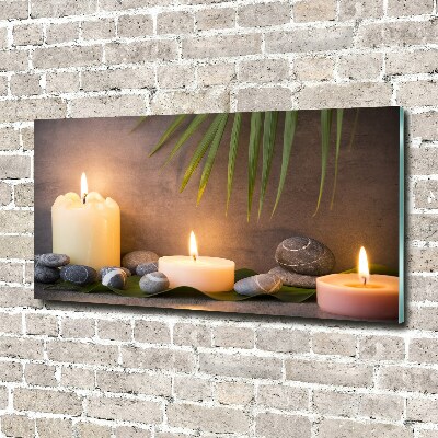 Print on acrylic Burning candles