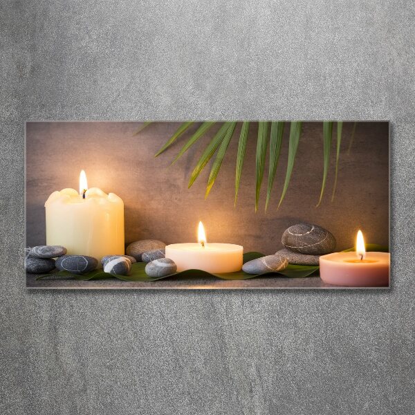 Print on acrylic Burning candles