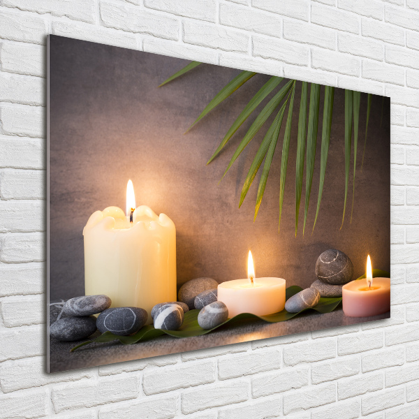 Print on acrylic Burning candles