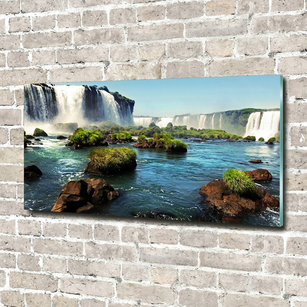 Acrylic print Igaz waterfall