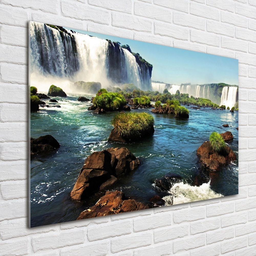 Acrylic print Igaz waterfall