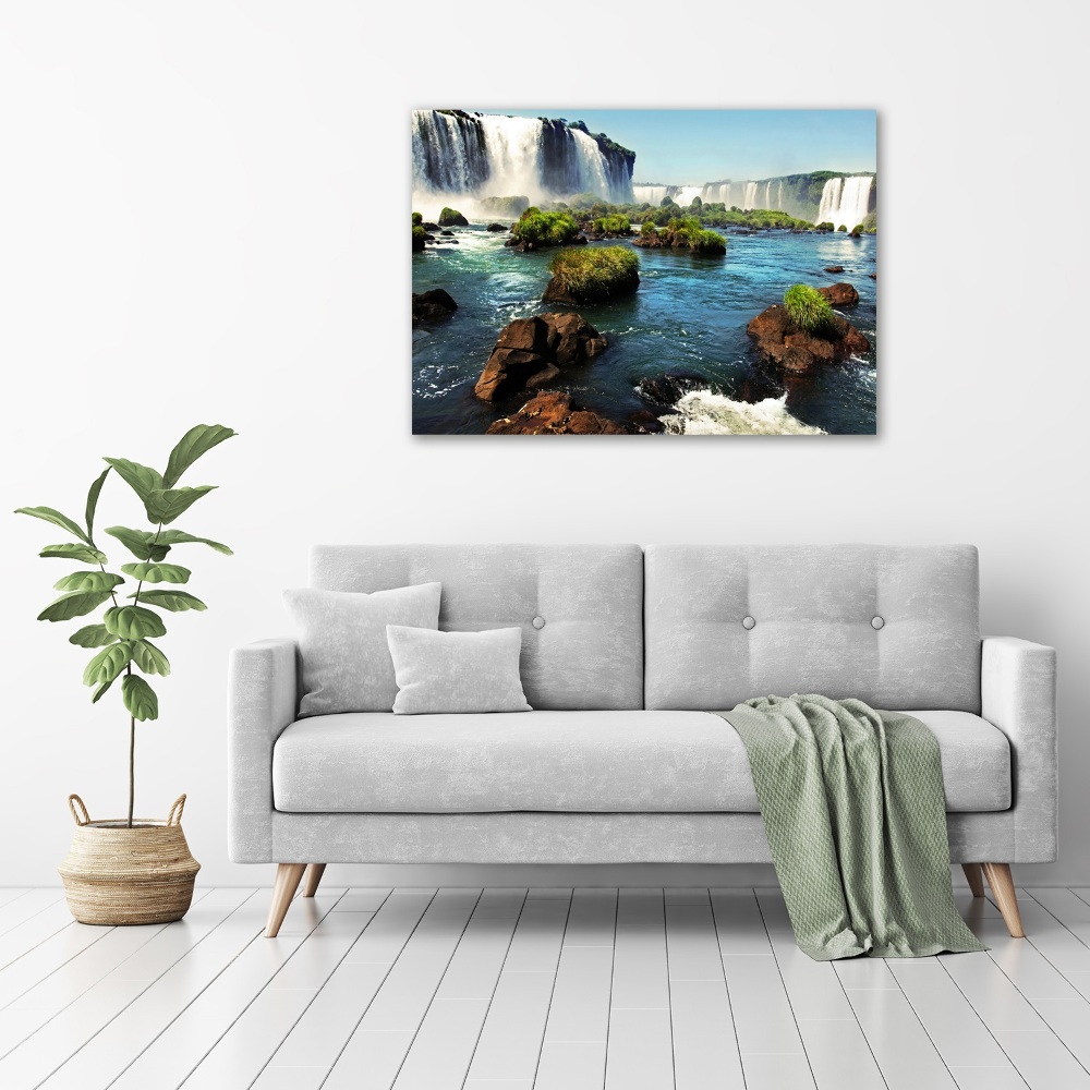 Acrylic print Igaz waterfall