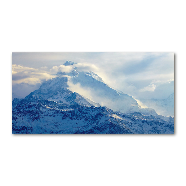 Acrylic print Mountain peak