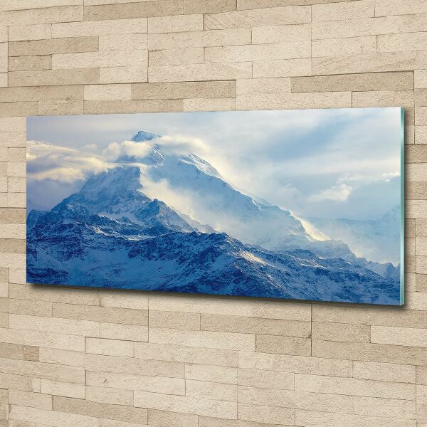 Acrylic print Mountain peak